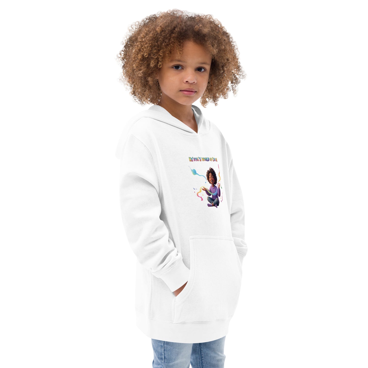 Kids fleece hoodie