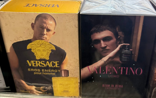 Versace Eros Energy and Valentino Uomo Pour Hommes