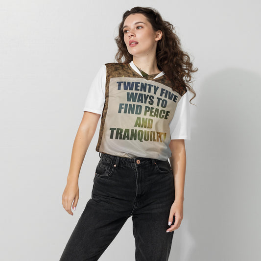 Recycled unisex sports jersey