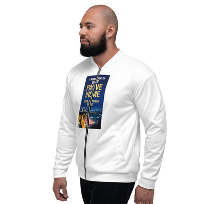Unisex Bomber Jacket with Classic Fit, Durable Fabric & Modern Street Style