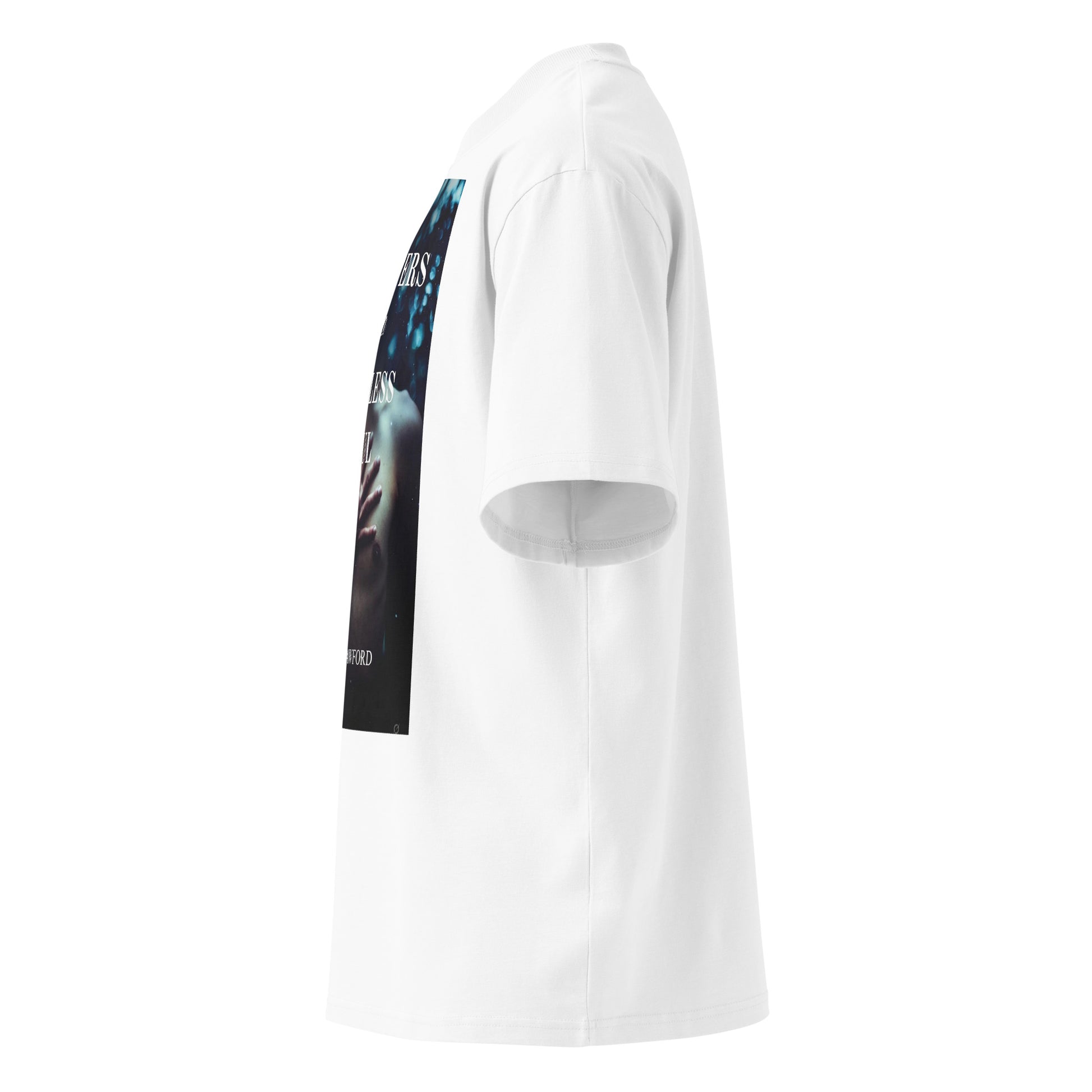 Unisex organic oversized high neck t-shirt