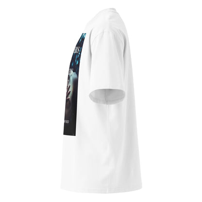 Unisex organic oversized high neck t-shirt