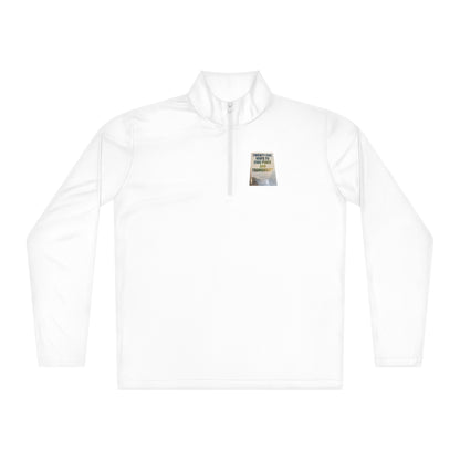 Lightweight quarter-zip pullover