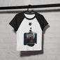Women’s micro rib raglan baby tee
