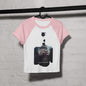 Women’s micro rib raglan baby tee